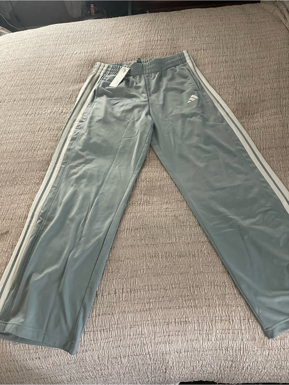 Adidas Sage Athletic Track Pants with Side Stripes new